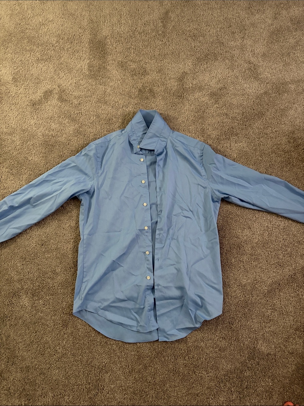 Van Heusen Light Blue Men’s Button-Up Dress Shirt